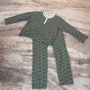 Roller Rabbit Christmas Pajama Set